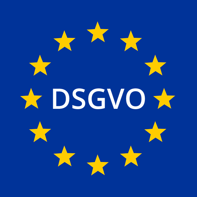 DSGVO-Siegel mit EU-Sternenkranz